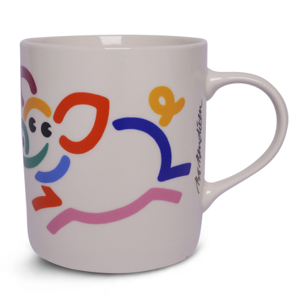 MUG PIGS WHITE