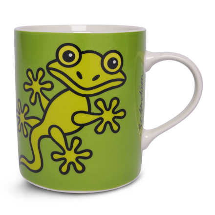 MUG GECKO GREEN