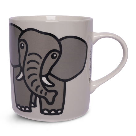 MUG ELEPHANT GREY
