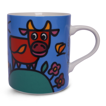 MUG COW ON HILL