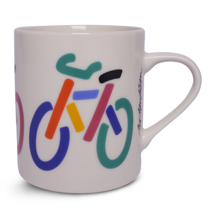 MUG BIKE WHITE