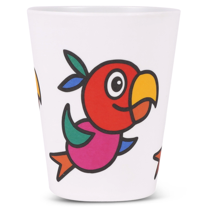 TUMBLER FUNNY MACAW 