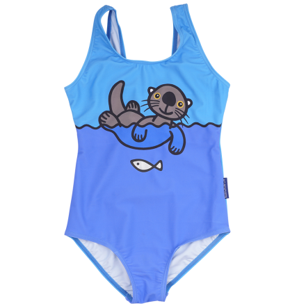 SWIMSUIT KIDS SEA OTTER BLUE