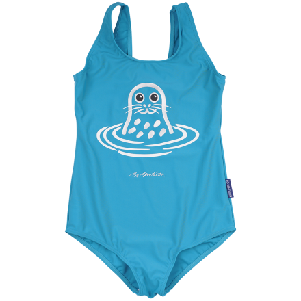 SWIMSUIT KIDS SEAL TURQUIOSE