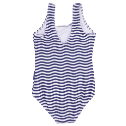 BADEDRAGT BRN SVMMENDE ZIPPO HVID OG SORT