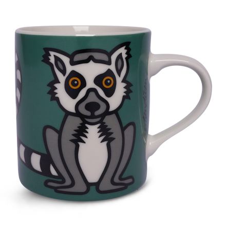MUG LEMUR GREEN