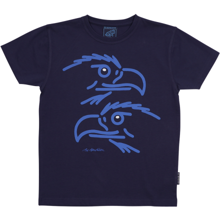 T-SHIRT KIDS 2 EAGLES NAVY