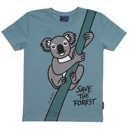 T-SHIRT KIDS KOALA GREEN