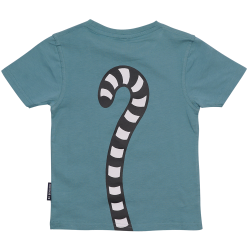 T-SHIRT BRN LEMUR TURKIS