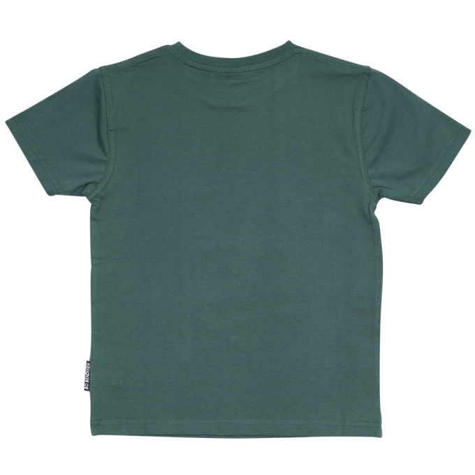 T-SHIRT KIDS 3 SHEEP GREEN
