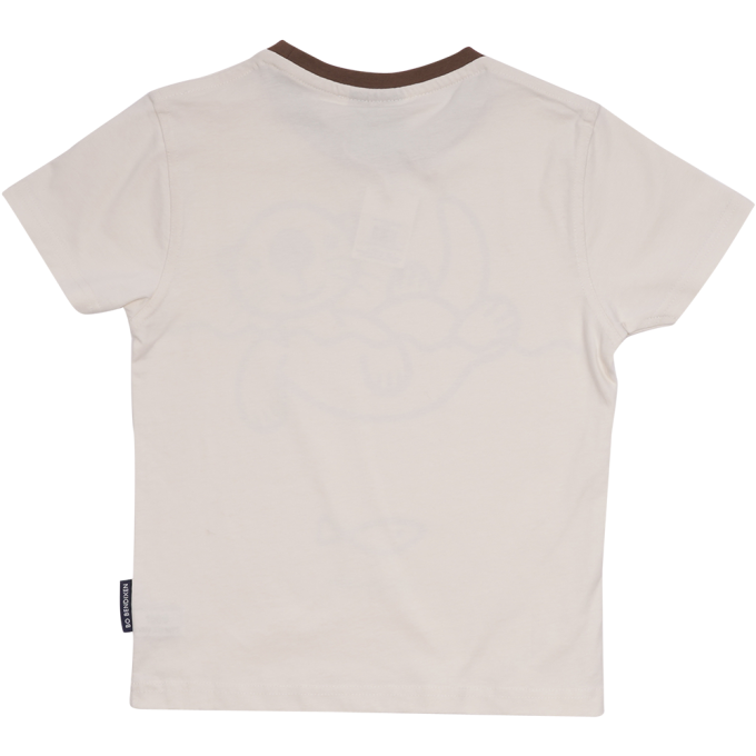 T-SHIRT KIDS SEA OTTER BEIGE 