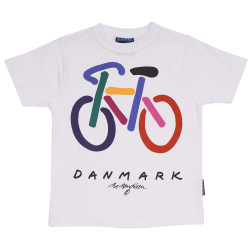 T-SHIRT KIDS BIKE WHITE