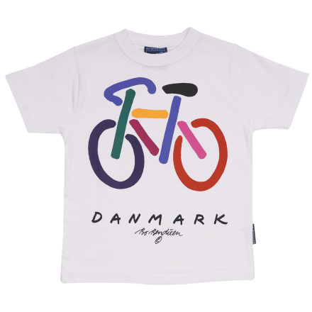 T-SHIRT KIDS BIKE WHITE