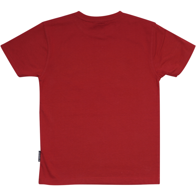 T-SHIRT KIDS VIKING HEAD RED
