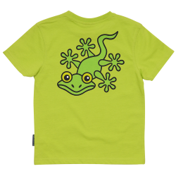 T-SHIRT BRN GEKKO LIME