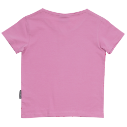T-SHIRT KIDS SLIM FIT FLAMINGO PINK 