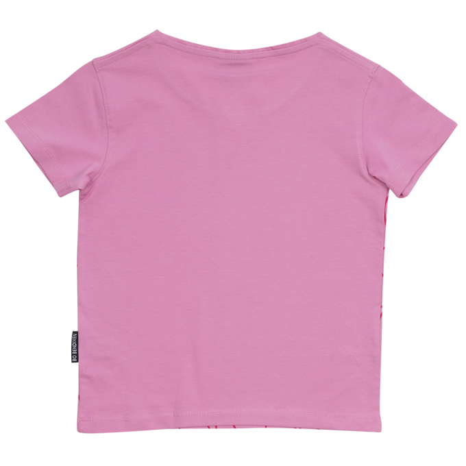 T-SHIRT KIDS SLIM FIT FLAMINGO PINK 