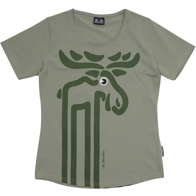 T-SHIRT SLIM FIT ELK GREEN