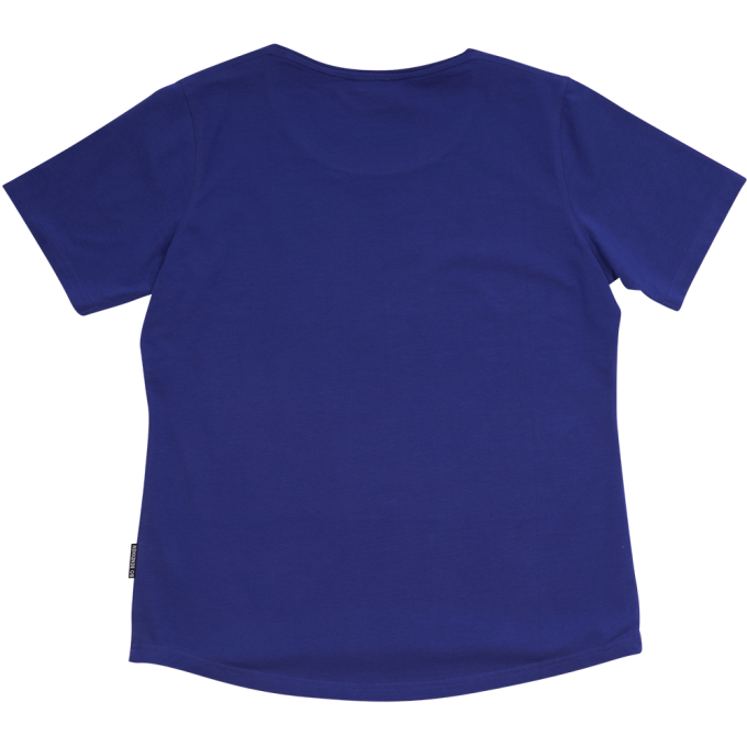 T-SHIRT SLIM FIT PARROT BLUE