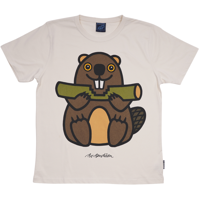 T-SHIRT VOKSEN BVER BEIGE
