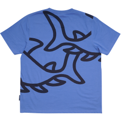 T-SHIRT VOKSEN SJOVE HAJER LYSEBL