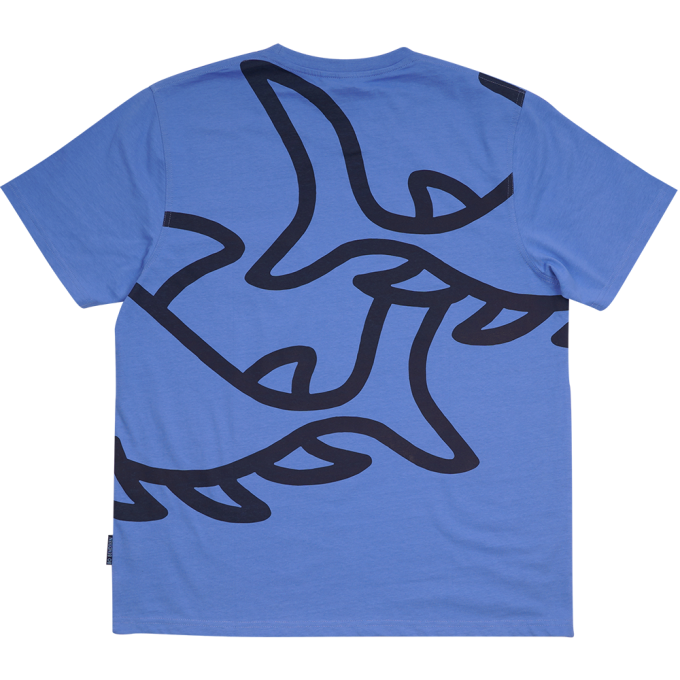 T-SHIRT VOKSEN SJOVE HAJER LYSEBL