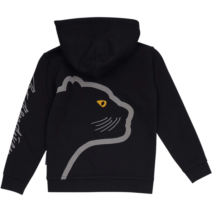 SWEATSHIRT BRN M HTTE OG LYN PANTER SORT