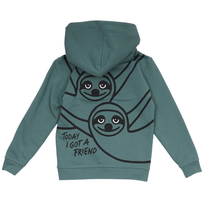 SWEATSHIRT BRN M HTTE OG LYN LAZY GUY &amp; VEN GRN