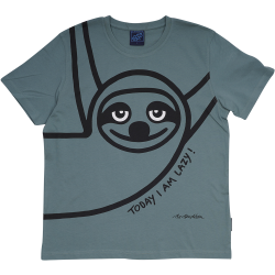 T-SHIRT VOKSEN LAZY GUY GRN