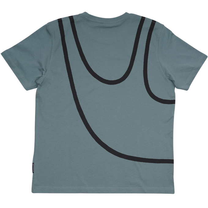 T-SHIRT VOKSEN LAZY GUY GRN