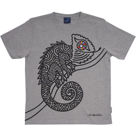 T-SHIRT ADULT CAMELEON GREY