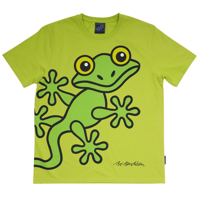 T-SHIRT ADULT GECKO LIME