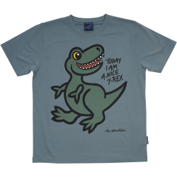 T-SHIRT VOKSEN T-REX GRN