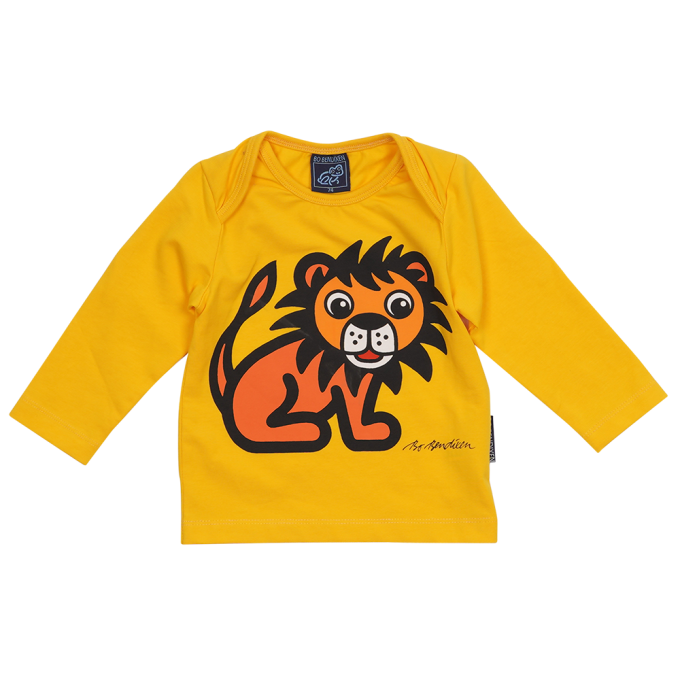 T-SHIRT LANGRMET BABY LVE GUL