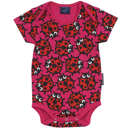 BODY SHORT SLEEVES LADY BUGS PINK