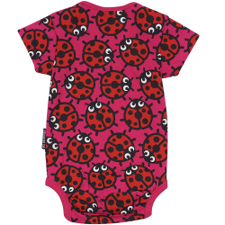 BODY SHORT SLEEVES LADY BUGS PINK