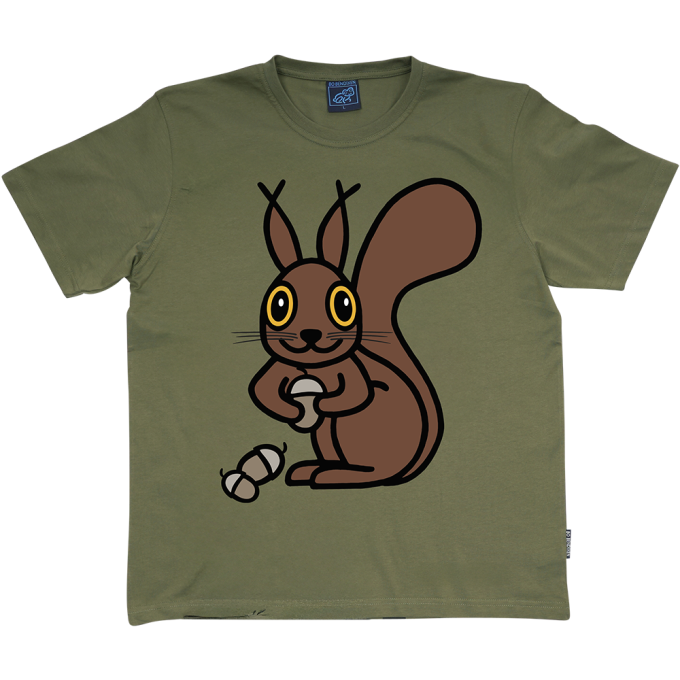 T-SHIRT KIDS SQUIRREL ARMY