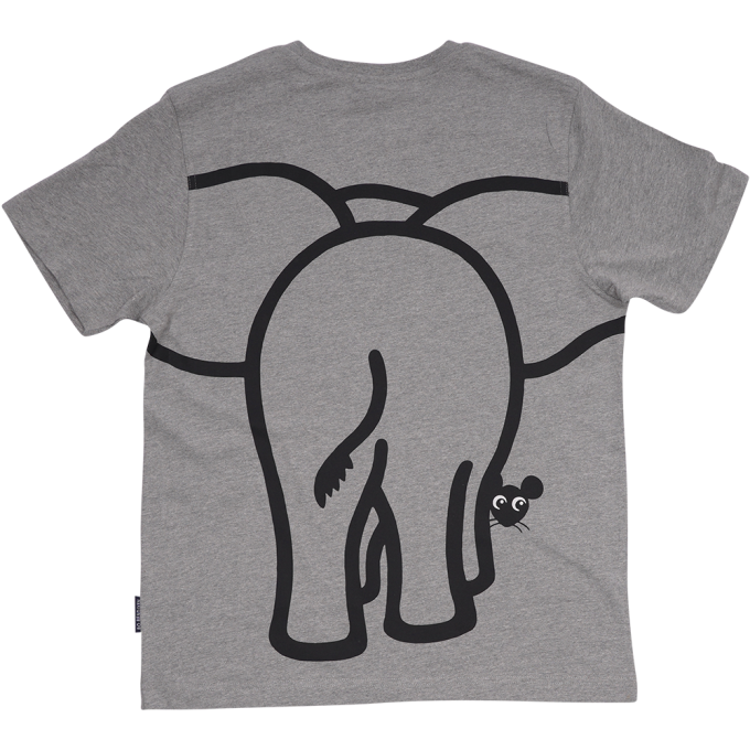 T-SHIRT VOKSEN ELEFANT GR