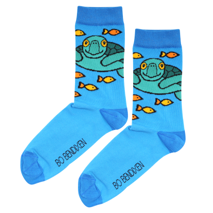 SOCKS SEA TURTLE BLUE