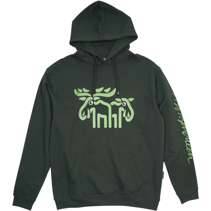 SWEATSHIRT VOKSEN M HTTE ELGE GRN