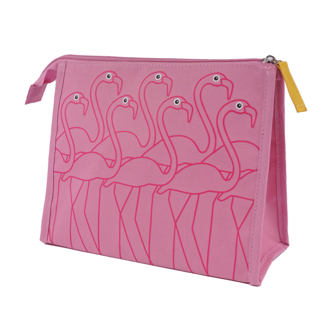 TOILETRY BAG FLAMINGO PINK