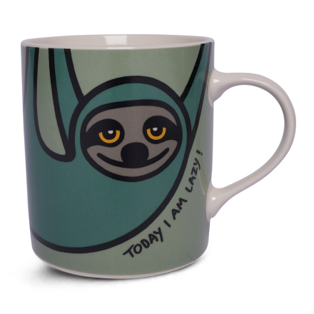 MUG LAZY GUY GREEN