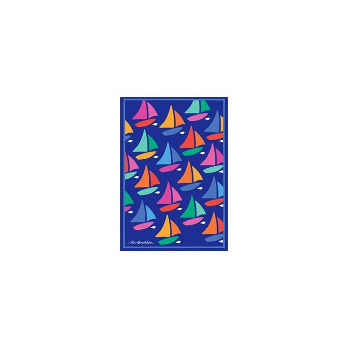 POSTKORT SEJLBDE NAVY