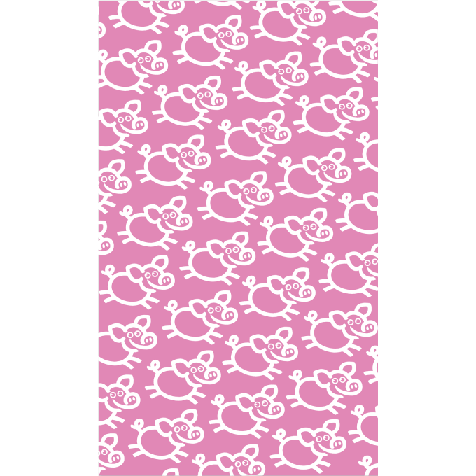 TEA TOWELS HAPPY PIGS 3-PACK