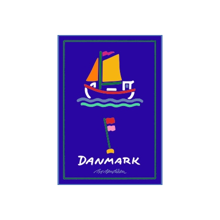 POSTCARD DENMARK NAVY