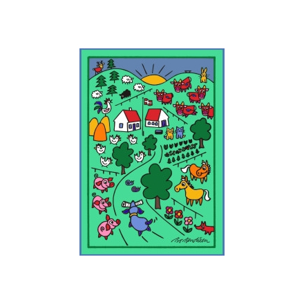 POSTCARD FARM VERTICAL