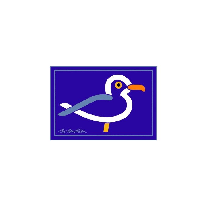 POSTKORT MGE NAVY