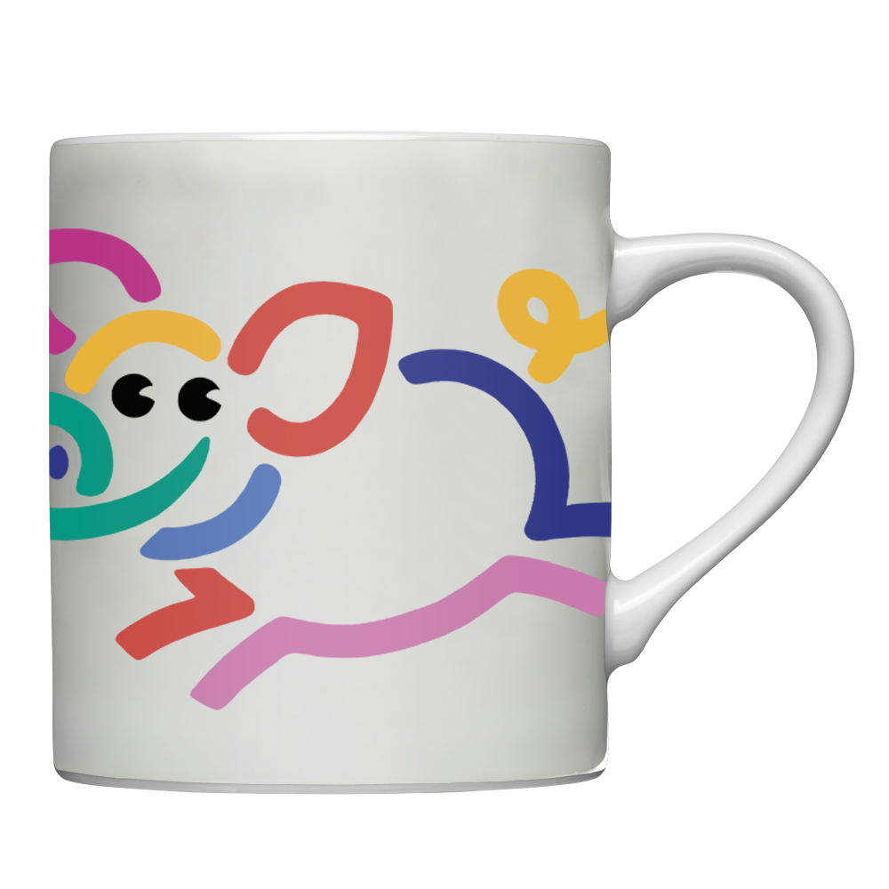 MUG PIGS WHITE MUGS Bo Bendixen mug-pigs-white-mugs-bo-bendixen