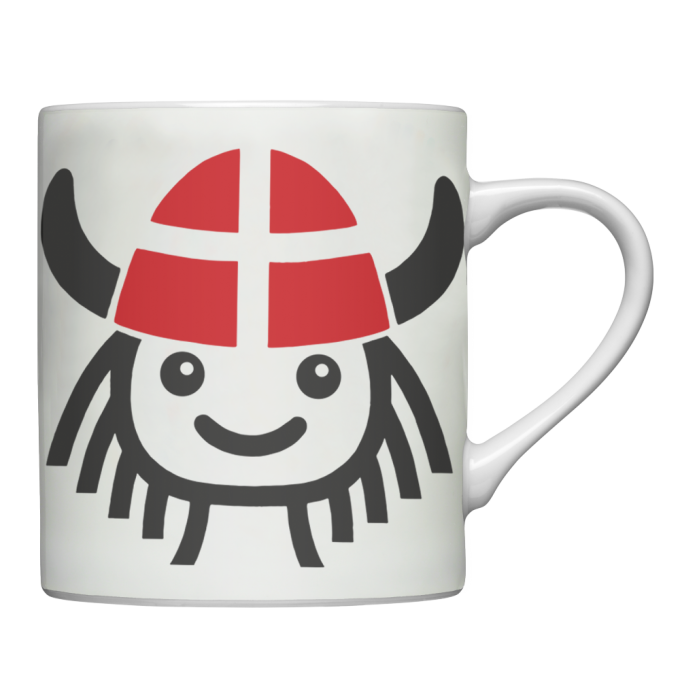 MUG VIKING BOY WHITE